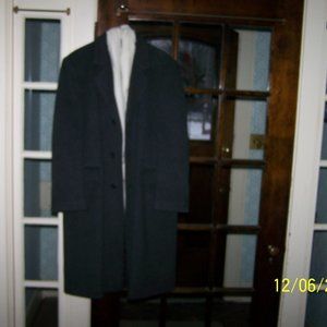 Mens dress over coat